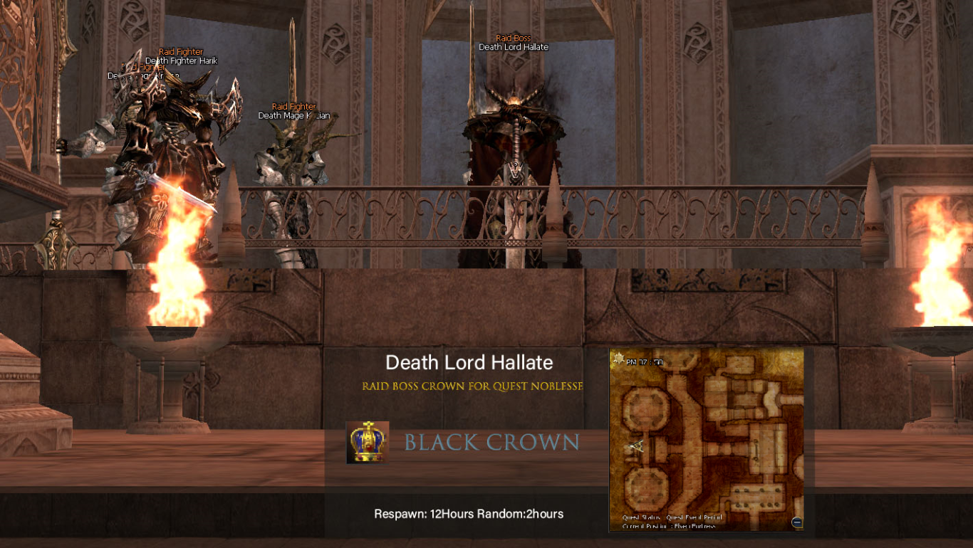 Death Lord Hallate - Boss Crowns - Forum - L2GOLD.IN